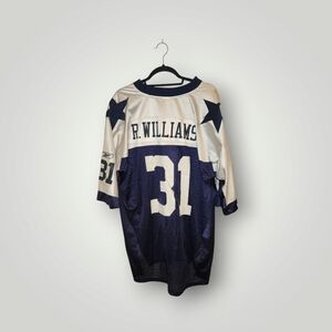 Reebok vintage Gridiron NFL classic R. Williams #31 cowboy jersey 2XL